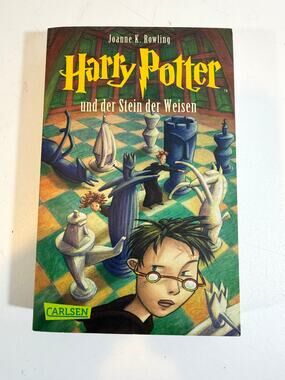 2000 Harry Potter Und Der Stein Der Weisen, Rowling in German Sorcerers Stone